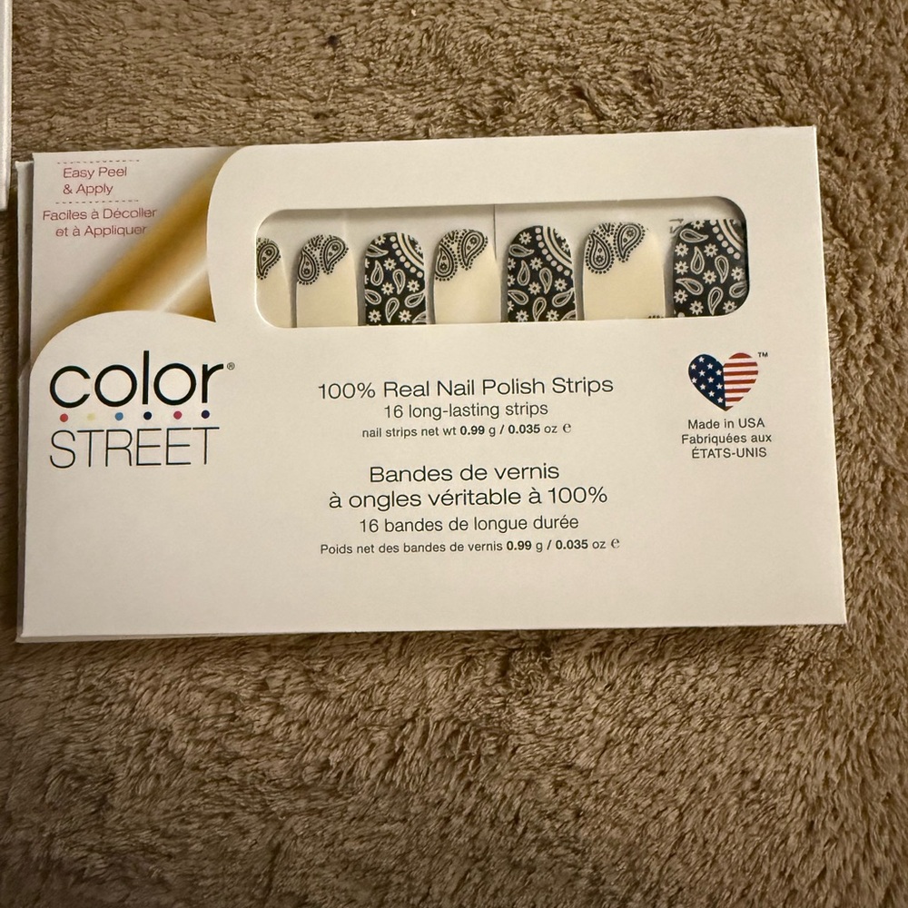 Color street nail strips Bandana Republic